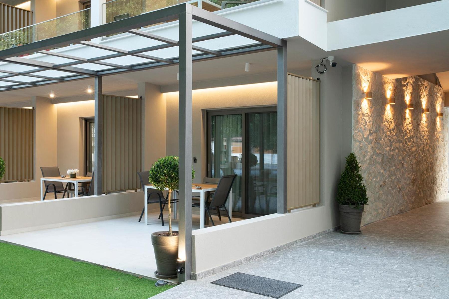 Olympus Suites Paralia Pantaleimonos Bagian luar foto